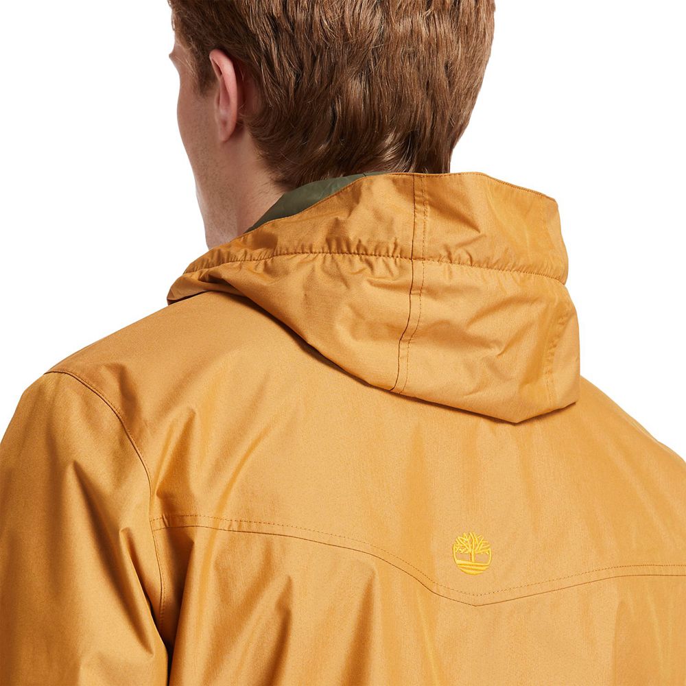 Timberland Μπουφαν Ανδρικα Καφε - Outdoor Heritage Waterproof Windbreaker - Greece 7231864-KJ